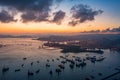 Cityscape from top view of sky100 building Royalty Free Stock Photo