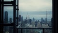 Cityscape of Toronto in Canada Royalty Free Stock Photo