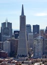 Cityscape Transamerica Pyramid San Francisco