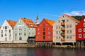 Cityscape of Trondheim, Norway