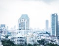 Cityscape view of bangkok , business building view