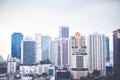 Cityscape view of bangkok , business building view