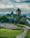 Cityscape view with beautiful architecture, QuÃÂ©bec City, Quebec, Canada