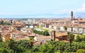 Cityscape view of Florence or Firenze city Italy Royalty Free Stock Photo