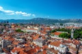 Cityscape view of Historic Split, Croatia