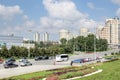 Cityscape view of modern Yekaterinburg