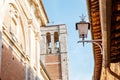 view of the Old Tuscany town of Montepulciano, Italy Royalty Free Stock Photo