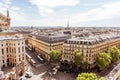 Cityscape view of Paris