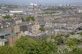 Cityscape of view over Edinburgh; Scotland Royalty Free Stock Photo