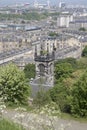 Cityscape of view over Edinburgh; Scotland Royalty Free Stock Photo