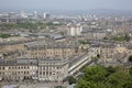 Cityscape of view over Edinburgh; Scotland Royalty Free Stock Photo