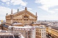 Cityscape view of Paris