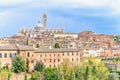 Cityscape View of Siena Town