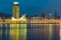 Cityscape view of Skyline and Port of Kobe Tower Kansai Japan, Japan city skyline