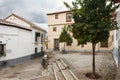Cityscape view of street of Granada Royalty Free Stock Photo