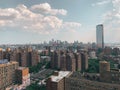 Cityscape views of the Lower East Side, in Manhattan, New York City