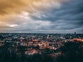 Cityscape of Vilnius