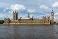 Cityscape of Westminster Palace, Thames River and Big Ben, London, England, United Kingdom Royalty Free Stock Photo