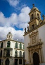 Cityscape in white town Priego de Cordoba in Andalucia, Spain Royalty Free Stock Photo