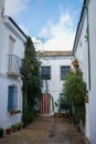 Cityscape in white town Priego de Cordoba in Andalucia, Spain Royalty Free Stock Photo