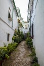 Cityscape in white town Priego de Cordoba in Andalucia, Spain Royalty Free Stock Photo