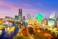 Cityscape of Yokohama in Japan