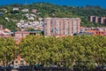 Cityscapes and buildings in Bilbao, Basque Country of Spain Royalty Free Stock Photo