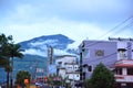 cityscapes in the city of Bukittinggi-Indonesia