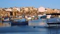 Cityscapes of Marsaxlokk - a small village in Malta - MALTA, MALTA - MARCH 5, 2020