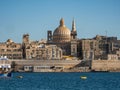 Cityscapes of Valletta - the capital city of Malta