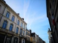 Cityview of Lille city, France. Old Town typical buildings of Lille. Royalty Free Stock Photo