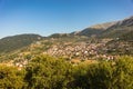 Cityview at mountain village of Karpenisi, Evritania, Greece