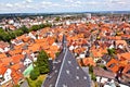 Cityview of old historic town of Oberursel Royalty Free Stock Photo
