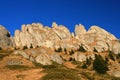 Ciucas cliffs in Romania Royalty Free Stock Photo