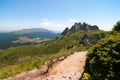 Ciucas Mountains, part of the wild Carpathian range that crosses Romania. Royalty Free Stock Photo