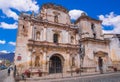 Ciudad de Guatemala, Guatemala, April, 25, 2018: Cathedral de Santiago is a Roman Catholic church, was built around 1541 Royalty Free Stock Photo