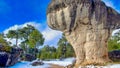 Ciudad Encantada de Cuenca, Enchanted City Geological Site, Spain Royalty Free Stock Photo