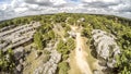 Ciudad Encantada, Enchanted City, Spain. Royalty Free Stock Photo