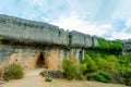 The Ciudad Encantada geological site near Cuenca, Spain Royalty Free Stock Photo