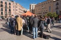 Ciudadanos, spanish politic group douring a meeting