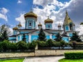 Ciuflea Monastery Chisinau. Street view.