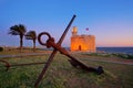 Ciutadella Castell de Sant Nicolas sunset Castillo San Nicolas