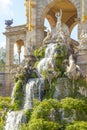 Ciutadella park sculptures Royalty Free Stock Photo