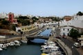 Ciutadella port Menorca Spain Royalty Free Stock Photo