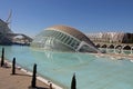 Hemisferic in City of Arts and Sciences in Valencia, Spain