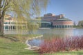 Civic center in Markham, Canada on a beautiful day Royalty Free Stock Photo