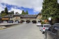 Civic Centre, Centro Civico and main square in downtown Bariloche City San Carlos de Bariloche, Argentina Royalty Free Stock Photo