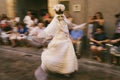 Xativa, Valencia / Spain 06,07,2015 - Civic Procession of Corpus Christi - La moma and the seven deadly sins Royalty Free Stock Photo