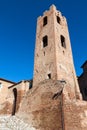 Civic tower in the Malatesta fortress in longiano