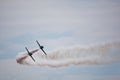 Civil airplanes making aerobatic manoeuvres